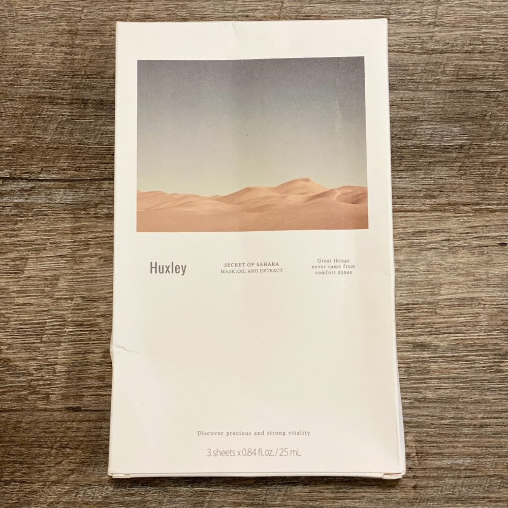 Huxley Secret of Sahara Mask: Oil and Extract